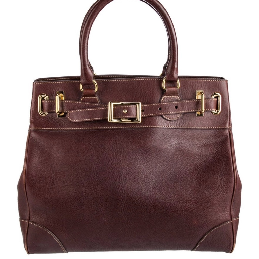 Lauren Ralph Lauren Brown Tote Bag